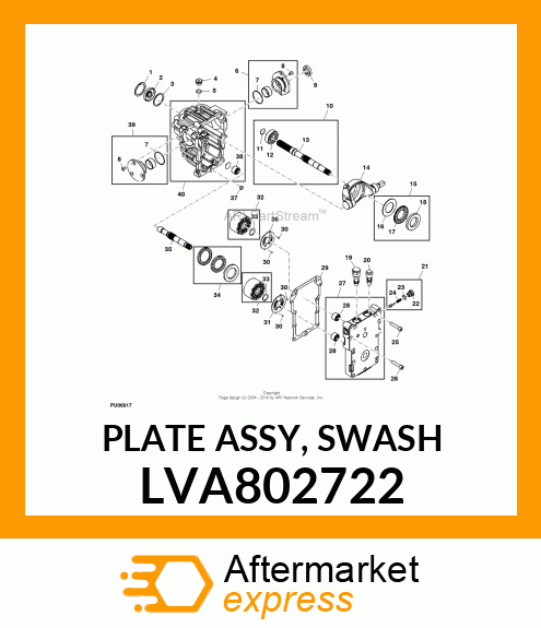 PLATE ASSY, SWASH LVA802722