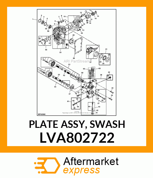 PLATE ASSY, SWASH LVA802722