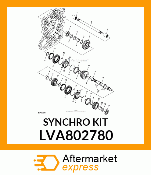 SYNCHRO KIT LVA802780