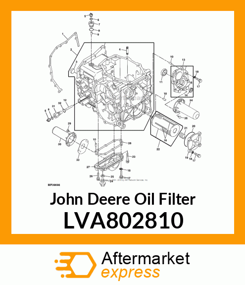 STRAINER, KIT LVA802810