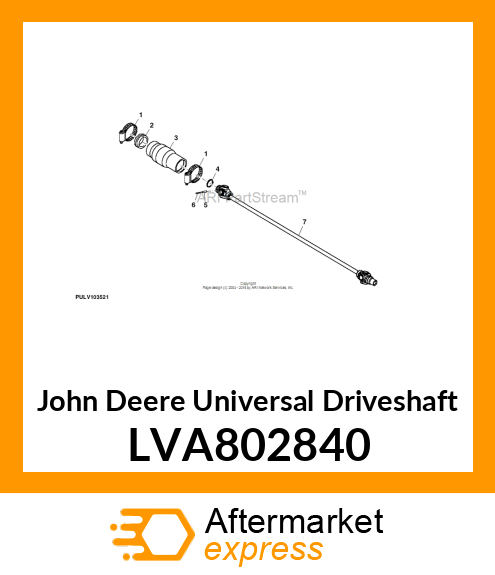 SHAFT ASSY,PROPELLER LVA802840