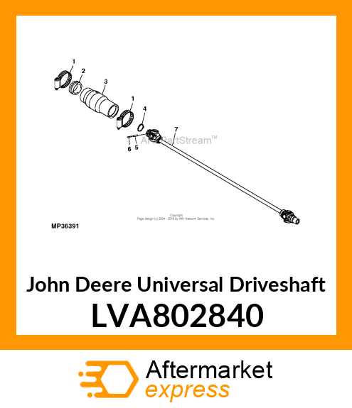 SHAFT ASSY,PROPELLER LVA802840