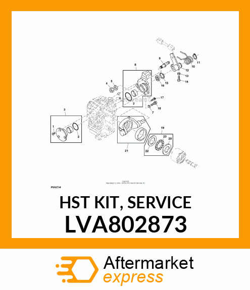 HST KIT, SERVICE LVA802873