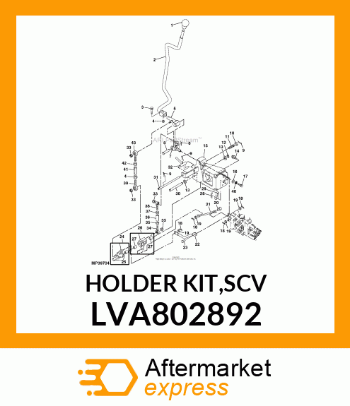 HOLDER KIT,SCV LVA802892