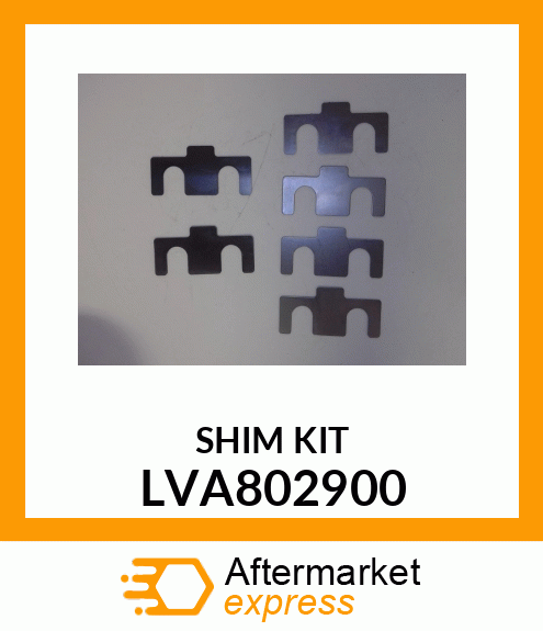 SHIM SET,CENTER PIN LVA802900