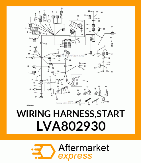 WIRING HARNESS,START LVA802930
