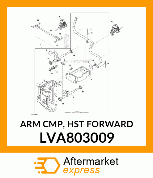 ARM CMP, HST FORWARD LVA803009