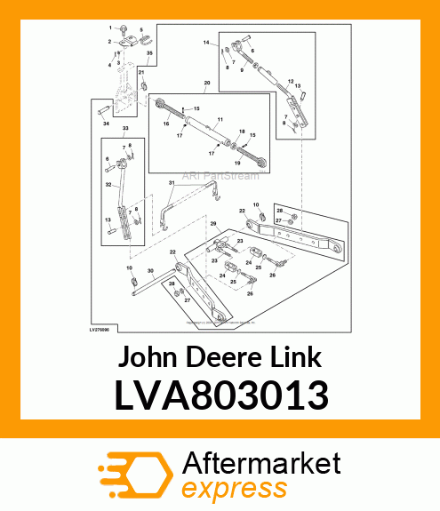 UPPER LINK ASSEMBLY LVA803013