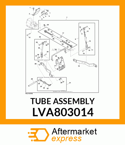 TUBE ASSEMBLY LVA803014
