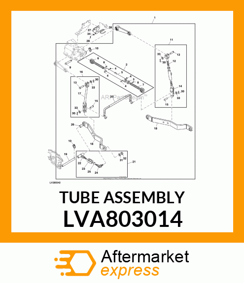 TUBE ASSEMBLY LVA803014