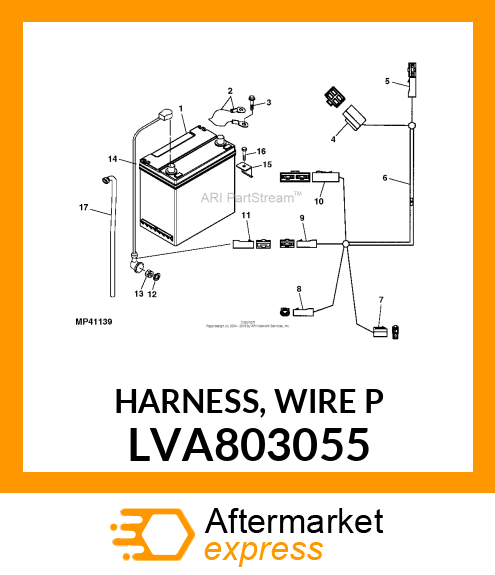 HARNESS, WIRE P LVA803055