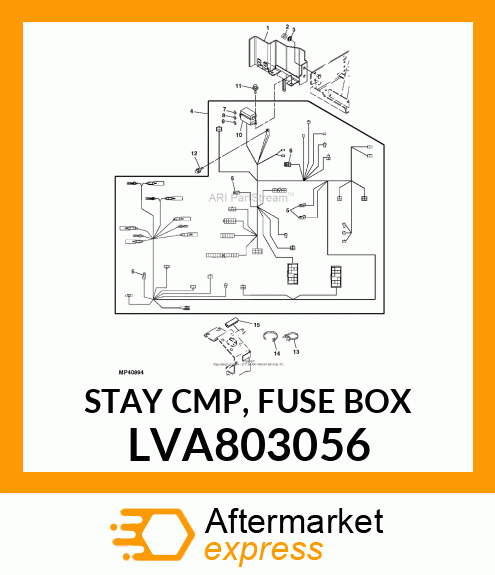 STAY CMP, FUSE BOX LVA803056