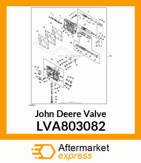 REVERSER VALVE ASY LVA803082