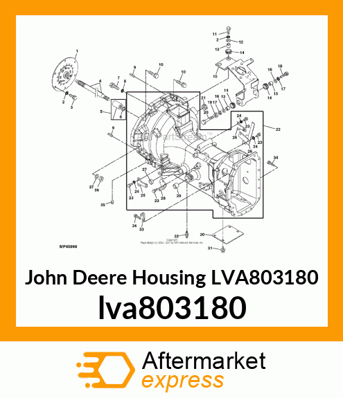 HOUSING ASSY, CLUTCH lva803180