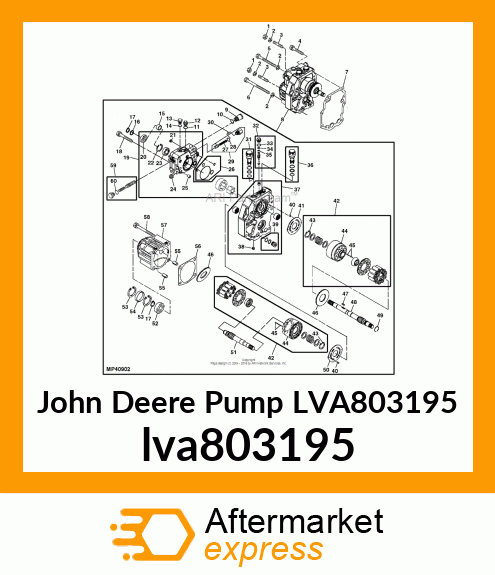 BODY ASSY, PUMP lva803195