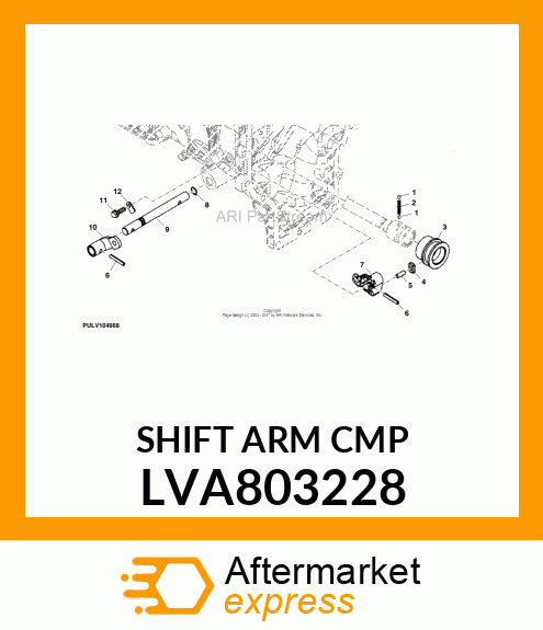 SHIFT ARM CMP LVA803228