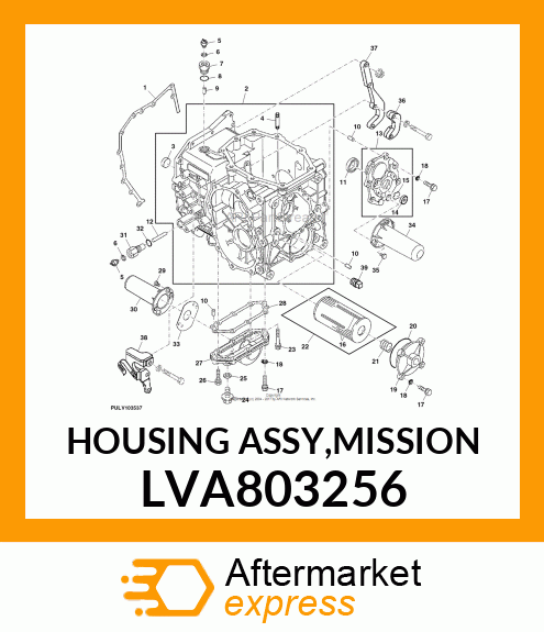 HOUSING KIT, HOUSING ASSY,MISSION LVA803256