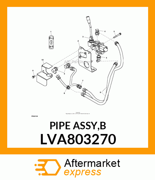 PIPE ASSY,B LVA803270