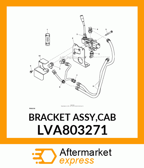 BRACKET ASSY,CAB LVA803271