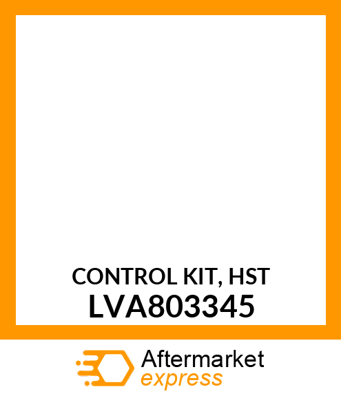 CONTROL KIT, CONTROL KIT, HST LVA803345
