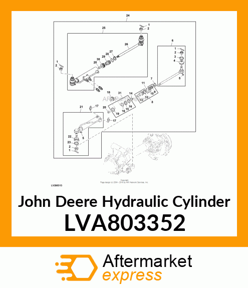 PST CYLINDER ASSY LVA803352