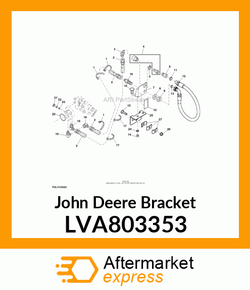 BRACKET ASSY,REAR LVA803353