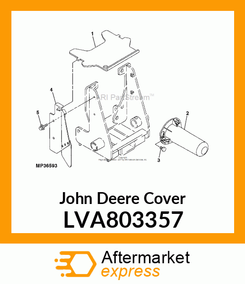 COVER ASSY, PTO L LVA803357
