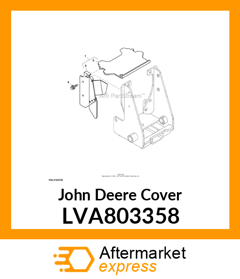 COVER ASSY, PTO L LVA803358