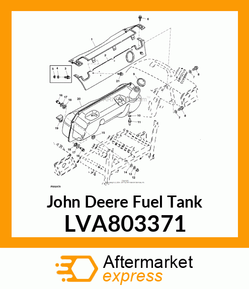 TANK, FUEL LVA803371