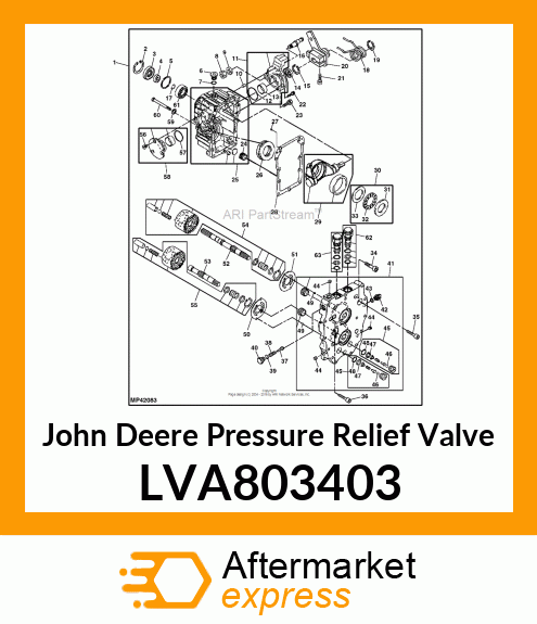 CR VALVE F CMP LVA803403