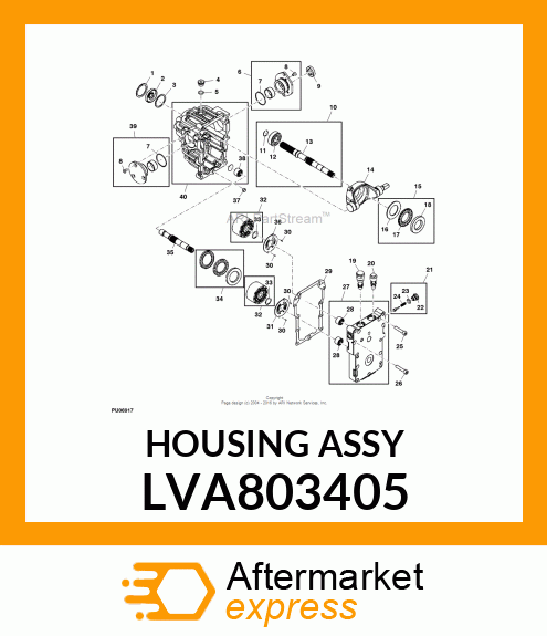 HOUSING ASSY LVA803405