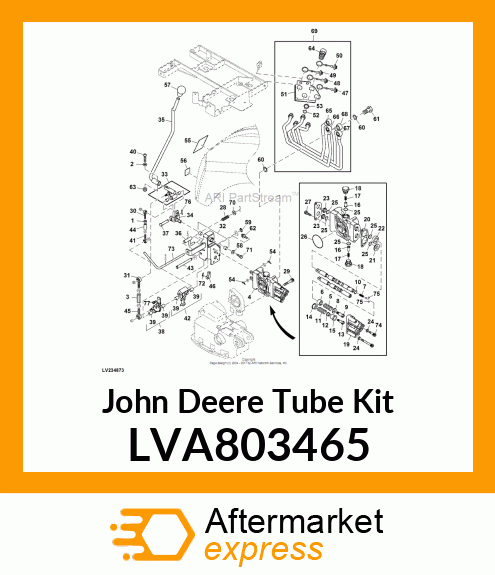 TUBE KIT, PIPE KIT, SCV LVA803465