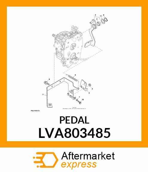 ARM ASSY, RIO LVA803485