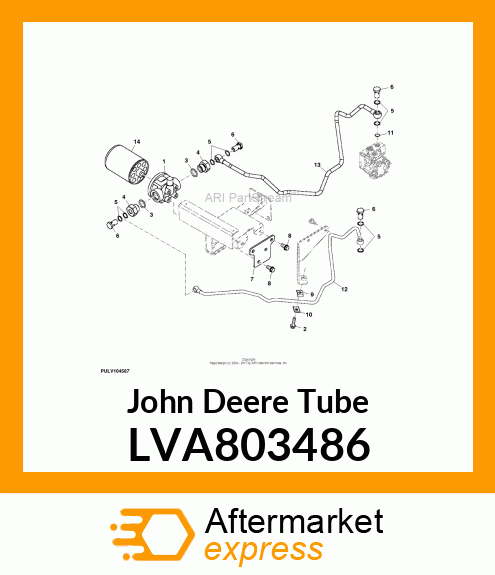 LINE ASSY, CHARGE LVA803486