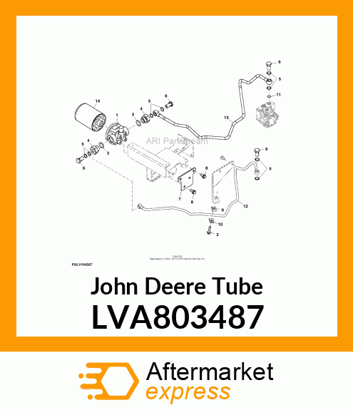 LINE ASSY, CHARGE LVA803487