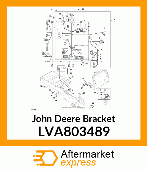 STAY ASSY, FUSE BOX LVA803489