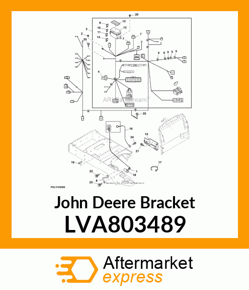 STAY ASSY, FUSE BOX LVA803489