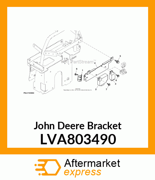 STAY ASSY, RELAY LVA803490