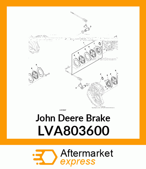 DISK BRAKE SET LVA803600
