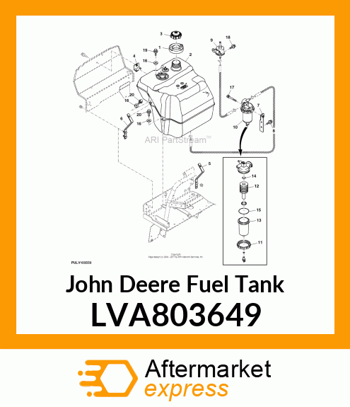 TANK KIT, FUEL LVA803649