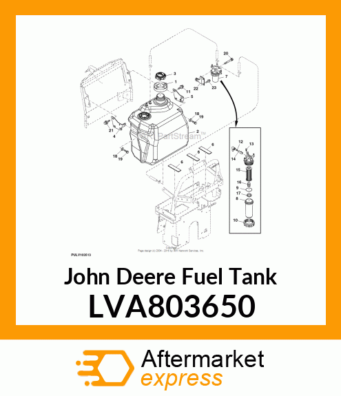 TANK KIT, FUEL LVA803650