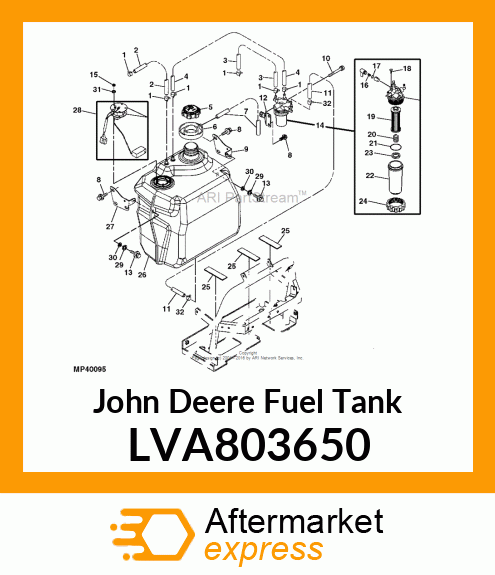 TANK KIT, FUEL LVA803650