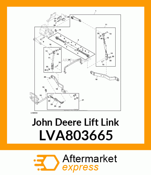LINK ASSY, LIFT RH LVA803665