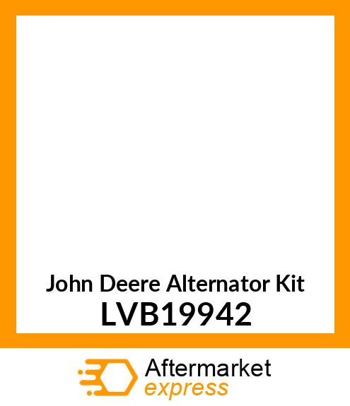 HIGH CAPACITY ALTERNATOR KIT LVB19942