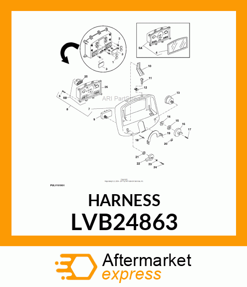 INSTRUMENT PANEL UPDATE KIT LVB24863