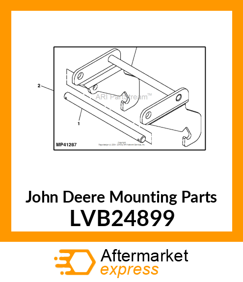 KIT, MOWER MOUNTING LVB24899