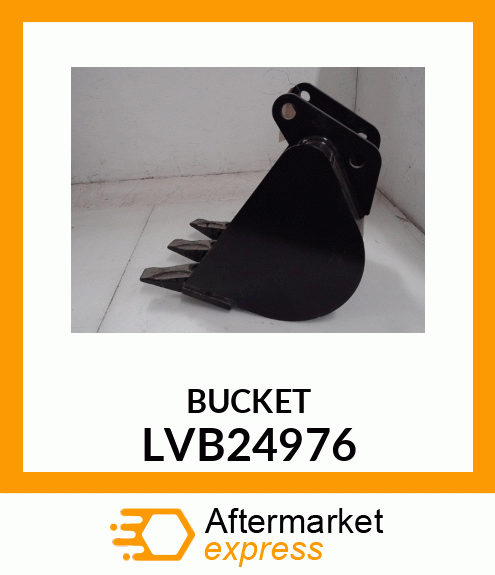 BUCKET, 12" 260/70 BACKHOE LVB24976