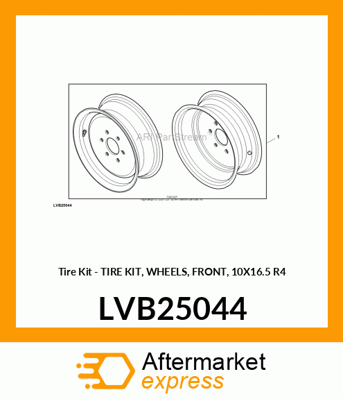 10-16.5 6PR FRONT TIRES LVB25044