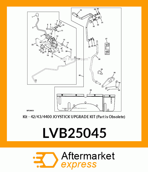 Kit - 42/43/4400 JOYSTICK UPGRADE KIT (Part is Obsolete) LVB25045