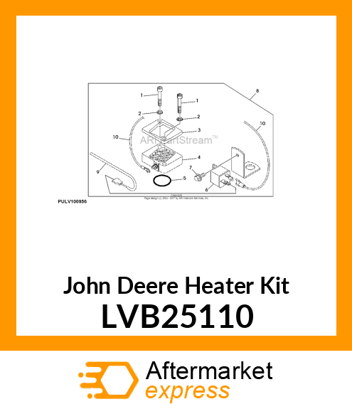 AIR INTAKE HEATER KIT LVB25110